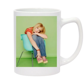 Hilary Duff 14oz White Statesman Mug