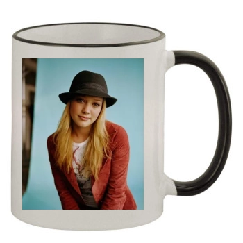 Hilary Duff 11oz Colored Rim & Handle Mug