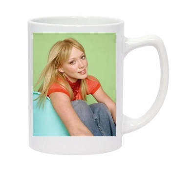 Hilary Duff 14oz White Statesman Mug