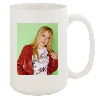 Hilary Duff 15oz White Mug