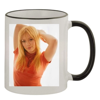 Hilary Duff 11oz Colored Rim & Handle Mug