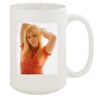 Hilary Duff 15oz White Mug