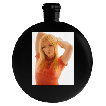 Hilary Duff Round Flask