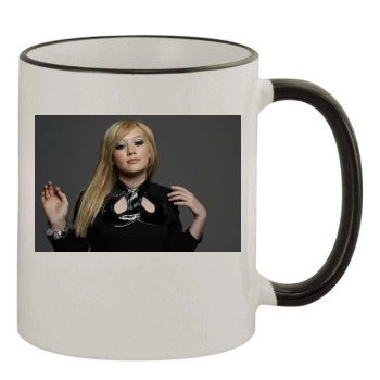 Hilary Duff 11oz Colored Rim & Handle Mug