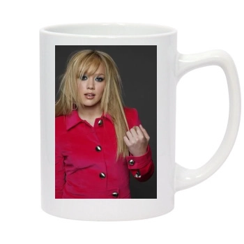 Hilary Duff 14oz White Statesman Mug