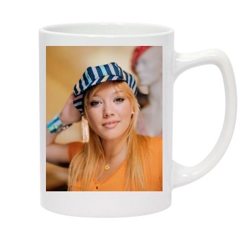 Hilary Duff 14oz White Statesman Mug