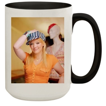 Hilary Duff 15oz Colored Inner & Handle Mug