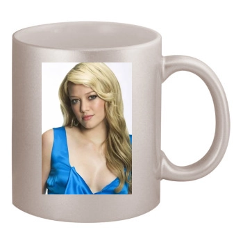 Hilary Duff 11oz Metallic Silver Mug