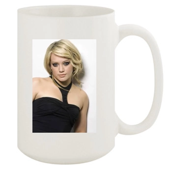 Hilary Duff 15oz White Mug