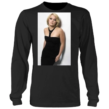 Hilary Duff Men's Heavy Long Sleeve TShirt