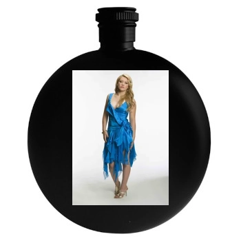 Hilary Duff Round Flask