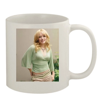 Hilary Duff 11oz White Mug