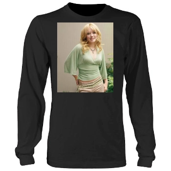 Hilary Duff Men's Heavy Long Sleeve TShirt