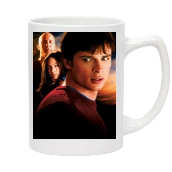 Smallville (2001) 14oz White Statesman Mug