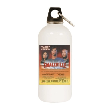 Smallville (2001) White Water Bottle With Carabiner