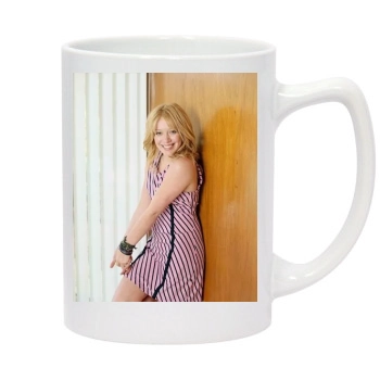 Hilary Duff 14oz White Statesman Mug