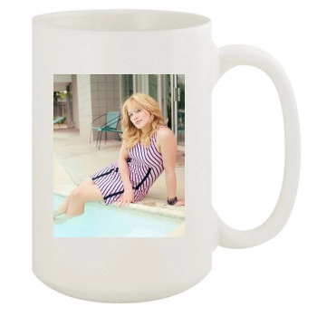 Hilary Duff 15oz White Mug