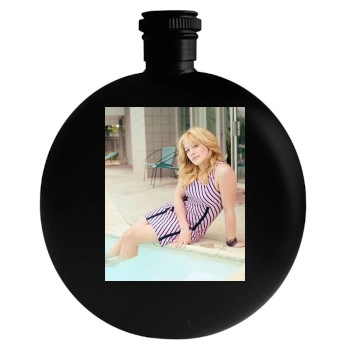 Hilary Duff Round Flask