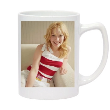 Hilary Duff 14oz White Statesman Mug