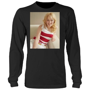 Hilary Duff Men's Heavy Long Sleeve TShirt