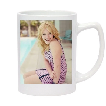 Hilary Duff 14oz White Statesman Mug