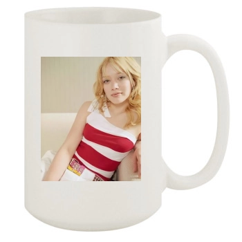 Hilary Duff 15oz White Mug