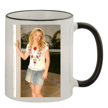 Hilary Duff 11oz Colored Rim & Handle Mug