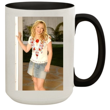 Hilary Duff 15oz Colored Inner & Handle Mug