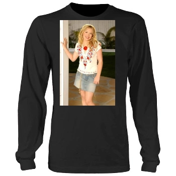 Hilary Duff Men's Heavy Long Sleeve TShirt