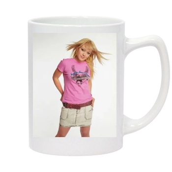 Hilary Duff 14oz White Statesman Mug