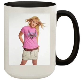 Hilary Duff 15oz Colored Inner & Handle Mug