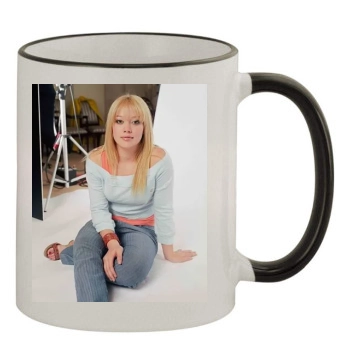 Hilary Duff 11oz Colored Rim & Handle Mug