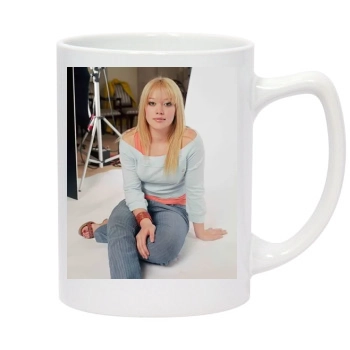 Hilary Duff 14oz White Statesman Mug