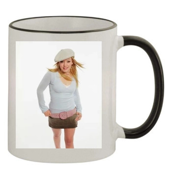 Hilary Duff 11oz Colored Rim & Handle Mug