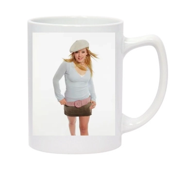 Hilary Duff 14oz White Statesman Mug