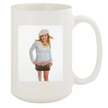 Hilary Duff 15oz White Mug