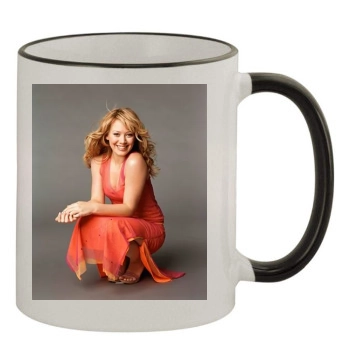 Hilary Duff 11oz Colored Rim & Handle Mug