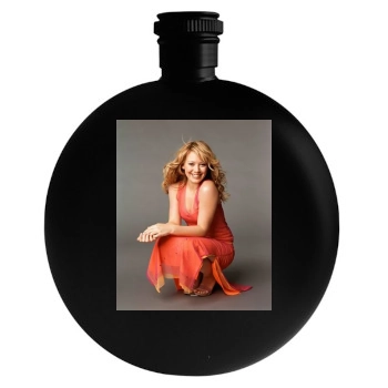 Hilary Duff Round Flask