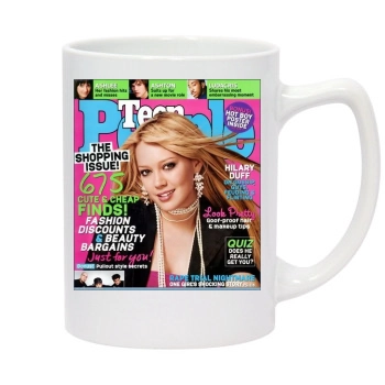 Hilary Duff 14oz White Statesman Mug