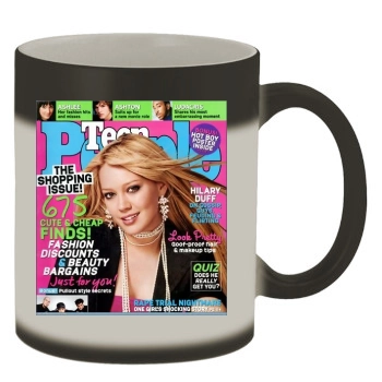 Hilary Duff Color Changing Mug