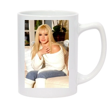 Hilary Duff 14oz White Statesman Mug