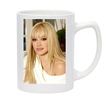 Hilary Duff 14oz White Statesman Mug