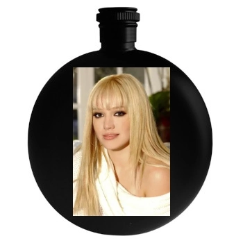 Hilary Duff Round Flask