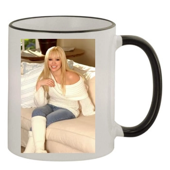 Hilary Duff 11oz Colored Rim & Handle Mug