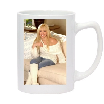 Hilary Duff 14oz White Statesman Mug