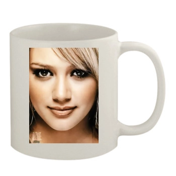 Hilary Duff 11oz White Mug