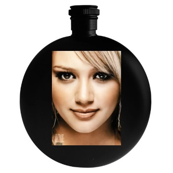 Hilary Duff Round Flask