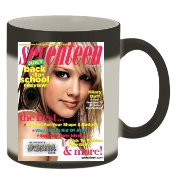 Hilary Duff Color Changing Mug