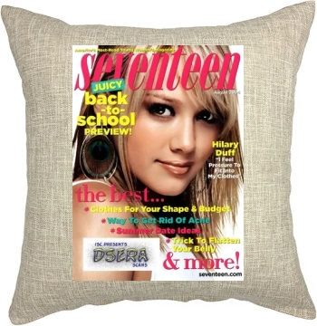 Hilary Duff Pillow