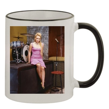 Hilary Duff 11oz Colored Rim & Handle Mug